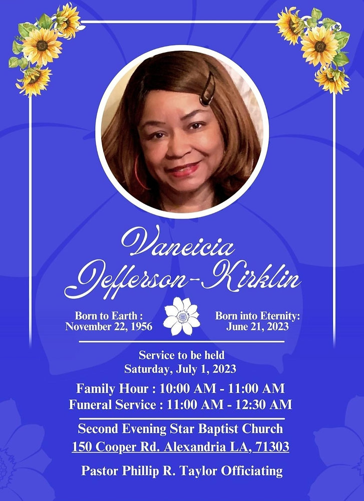 Veneicia JeffersonKirklin