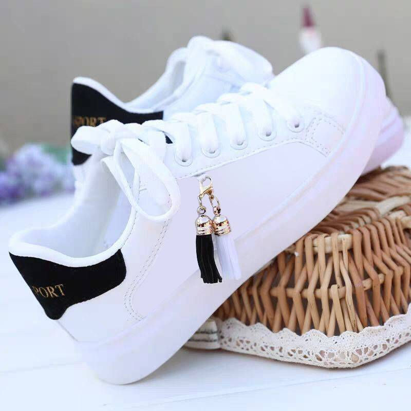 Miniatura: Casual Ladies Flat Sport Sneakers