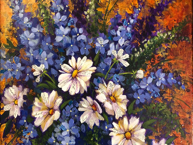 Daisies & Delphs