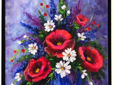 Three Life Lessons From a Poppy Painting