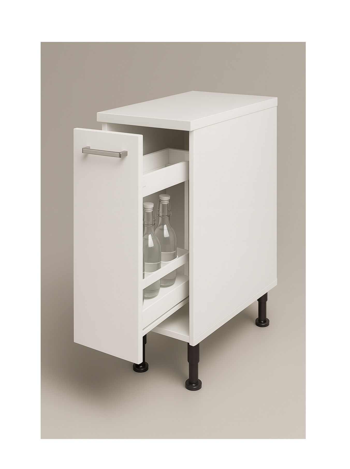 Pull Out Bottle Rack