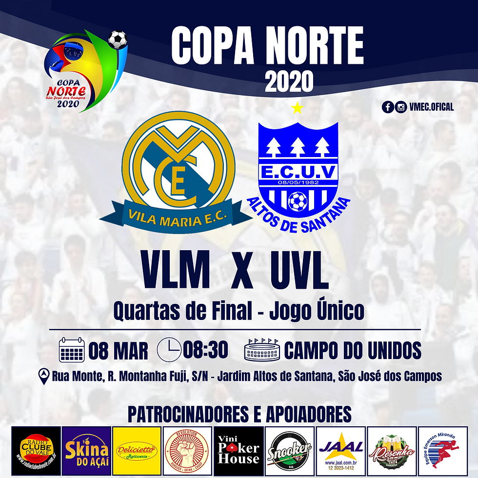Quartas de Final- Copa Norte 2020