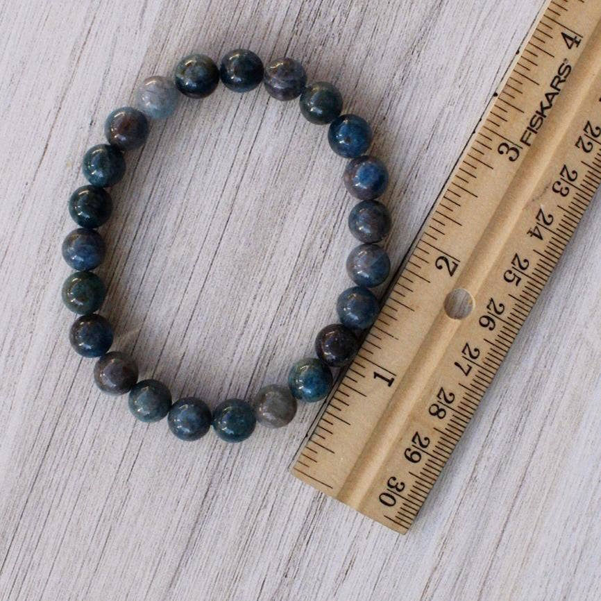 Thumbnail: Blue Apatite Crystal Bracelet | Genuine Gemstones