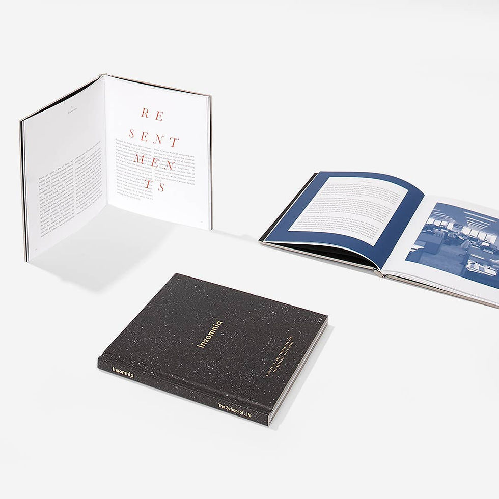 Thumbnail: Insomnia │ Philosophy Book and Sleepless Mind Musings