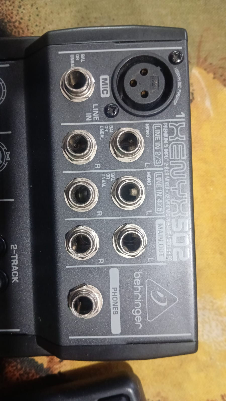 Miniatura: CONSOLA 5 CANALES 1 XLR