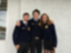 Carson High School FFA officers