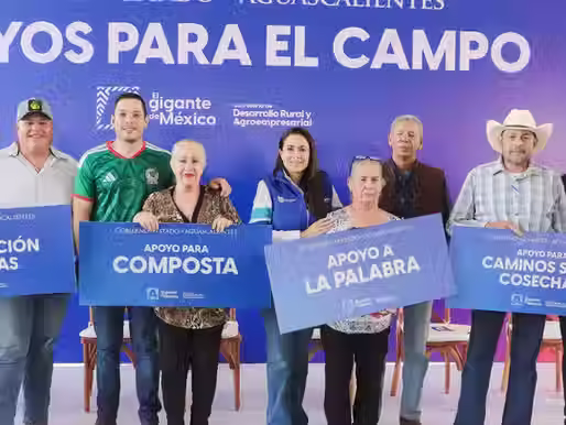 Aguascalientes aumenta inversión en tecnificación y equipamiento para el campo