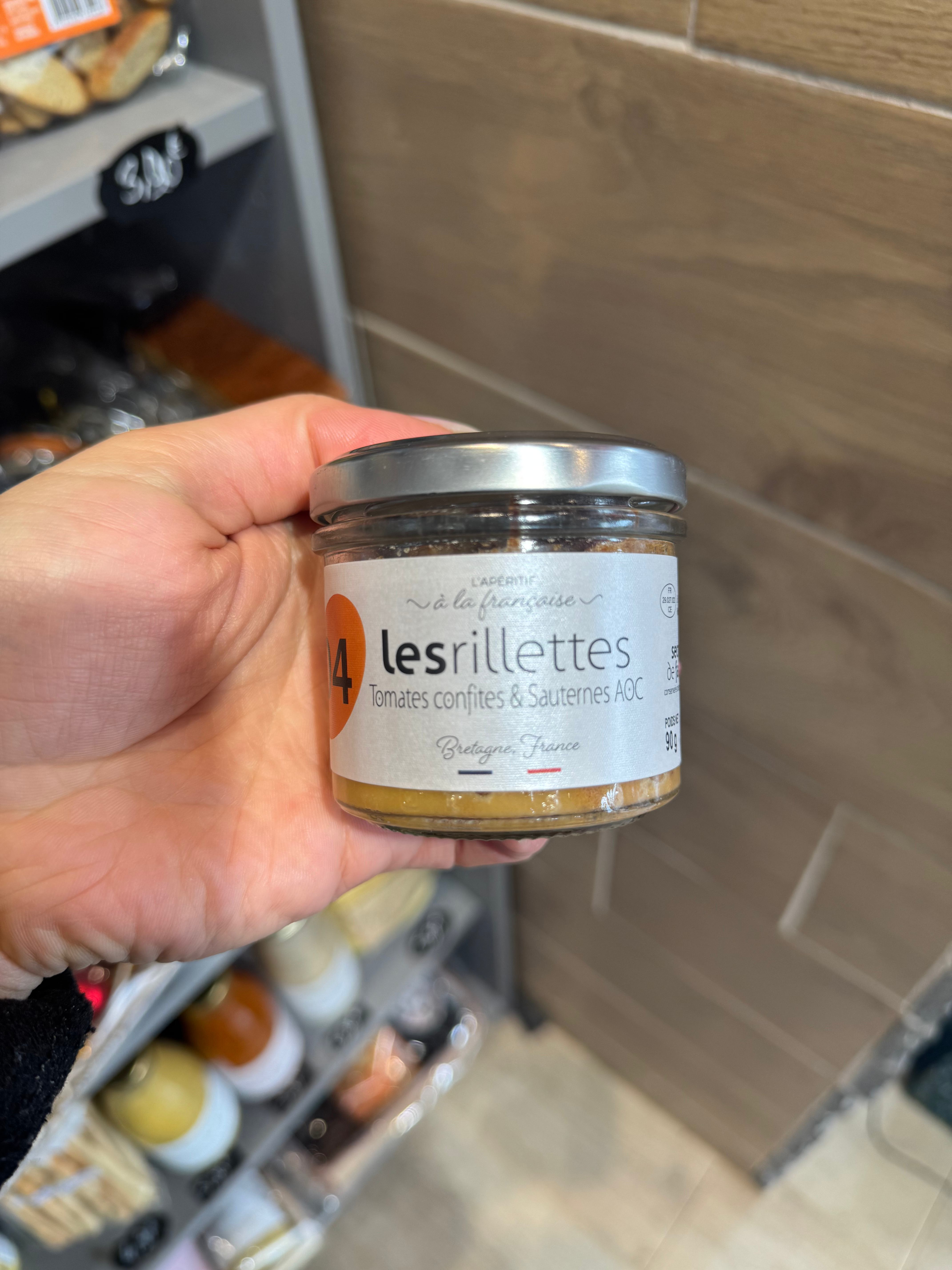 Rillettes Tomate confite et Sauternes AOC