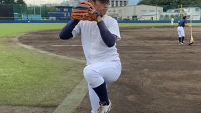 小学生へ向けた野球教室”投げる”編