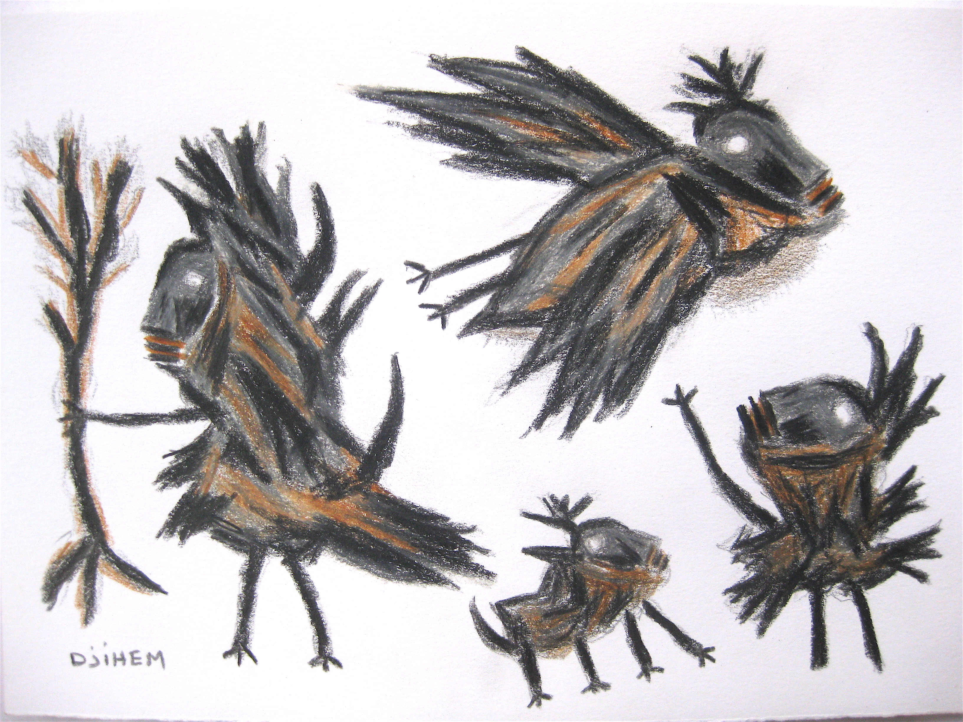 "l'oiseau étrange"