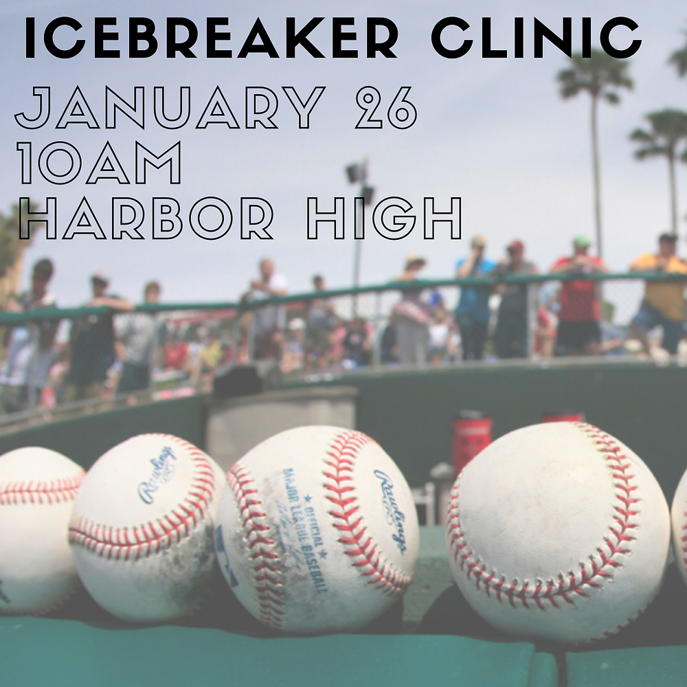 Santa Cruz Pony Baseball Ice Breaker Clinic January 26 2020 baseball season