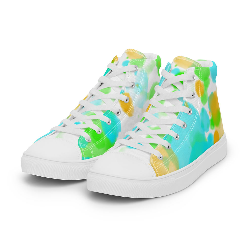 Thumbnail: Men’s high top canvas shoes