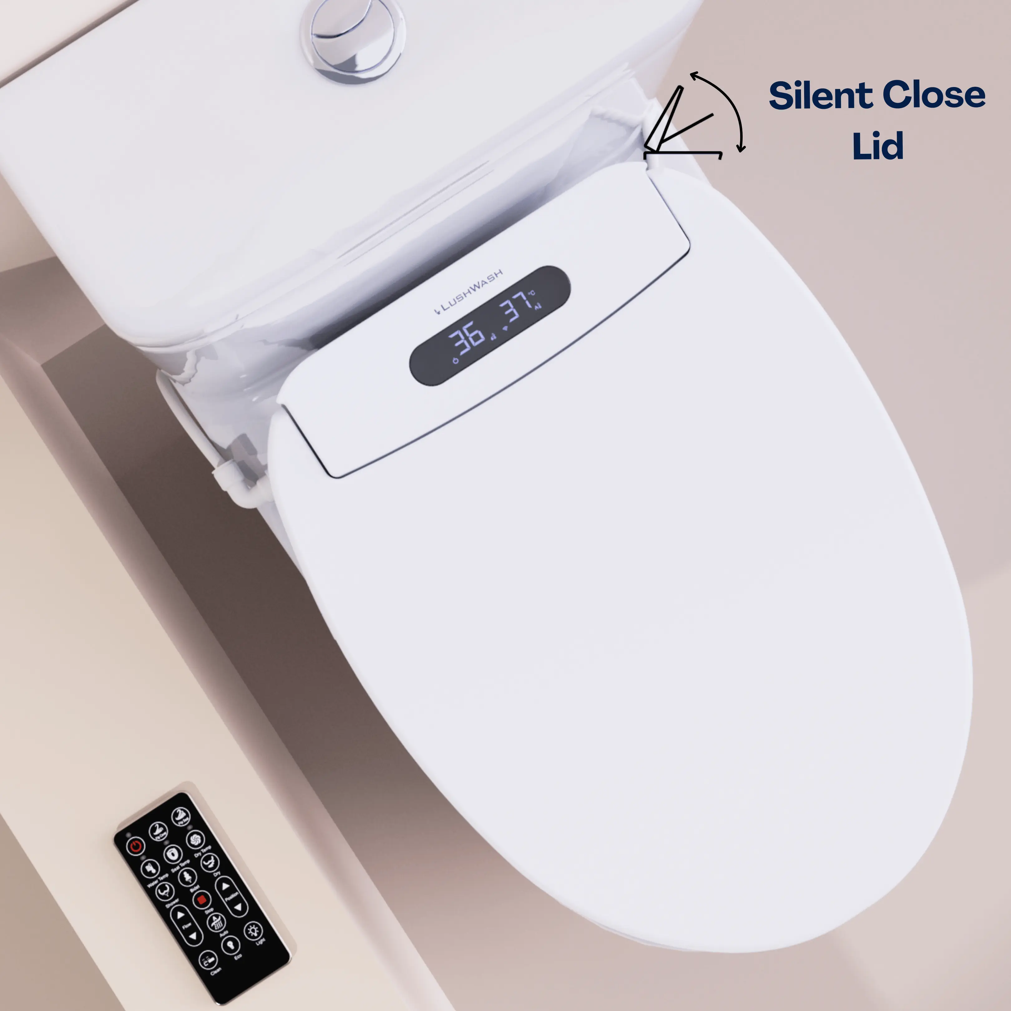 Oval | Silent Close Lid