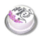 Pastel deformito de vainilla con dulce de leche y mensaje personalizable para mamá.