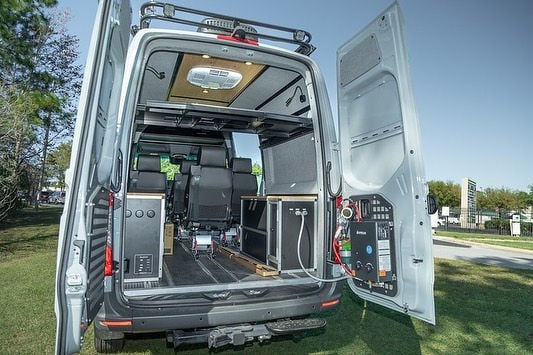 Custom Sprinter van conversion: Overland Adventure Conversions