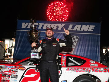Connor Hall Gunning for Third Straight Thunder Road 200 Win