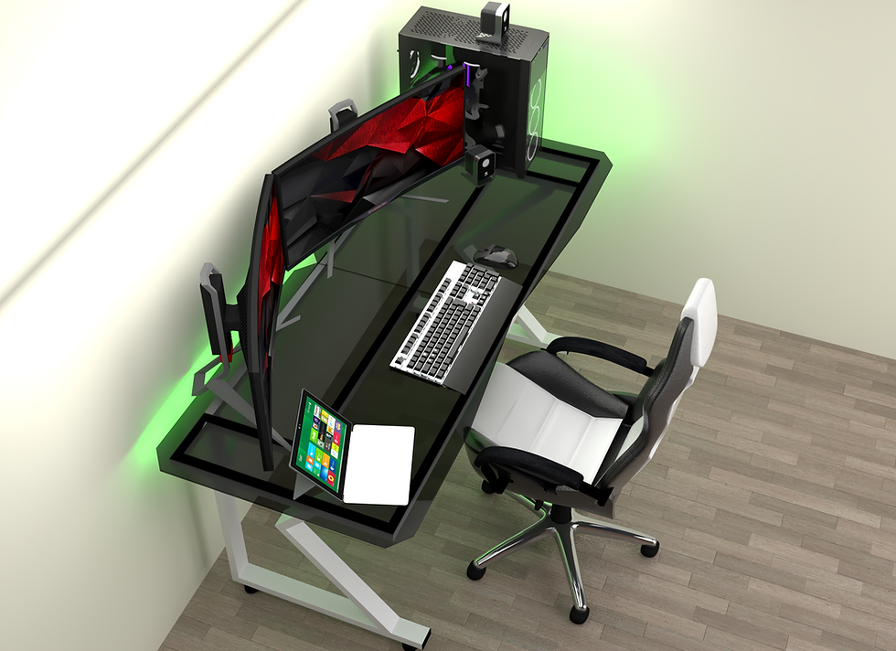 Miniatura: Escritorio Gamer Pro K ICE NEO LED RGB Bluetooth