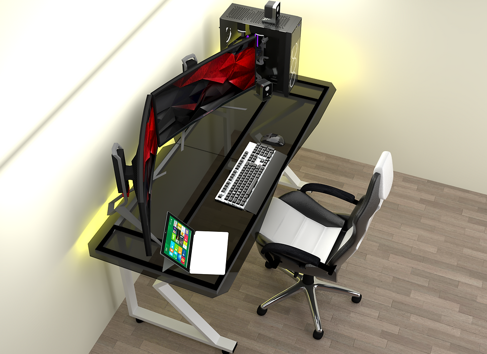 Miniatura: Escritorio Gamer Pro K ICE NEO LED RGB Bluetooth