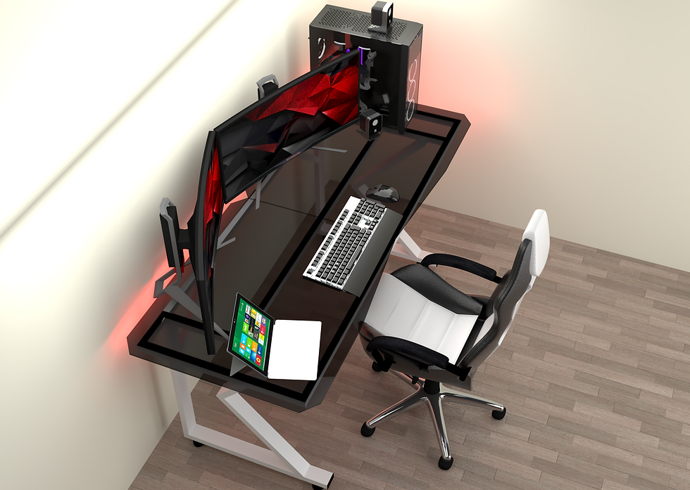 Escritorio Gamer Pro K ICE NEO LED RGB Bluetooth