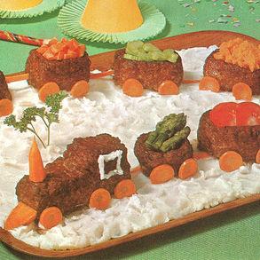 Lea & Perrins Meat Loaf Train