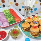 Happy Birthday Hamburger Sliders