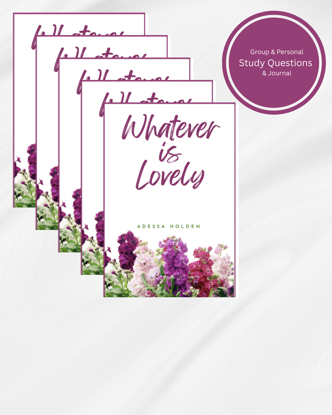 Whatever Is Lovely 5 Books for $60