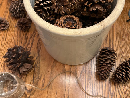 Pine Cone Garland