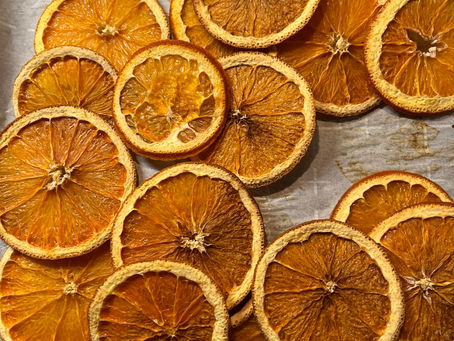 Baked Oranges Slices