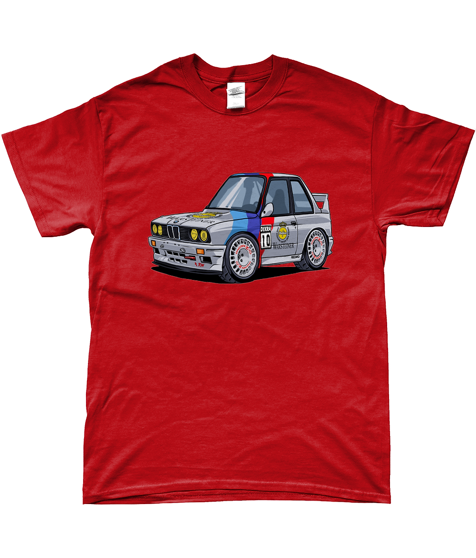 Thumbnail: BMW E30 M3 Rally Car Gents / Unisex T-Shirt