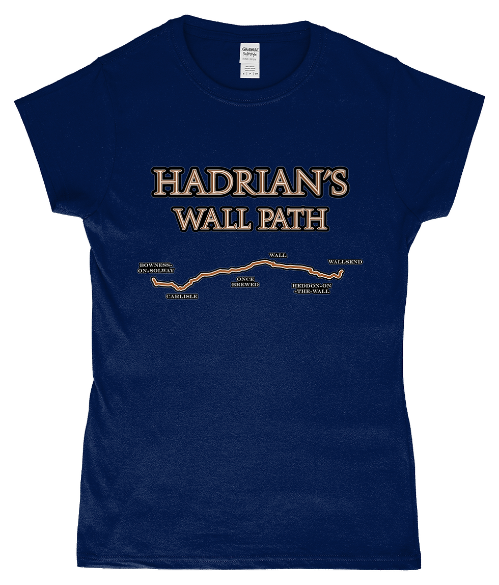 Thumbnail: Hadrian's Wall Path Ladies T-Shirt
