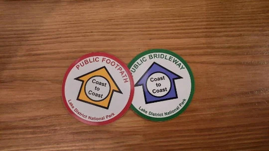 Thumbnail: Coast to Coast Trail Markers Magnet / Sticker