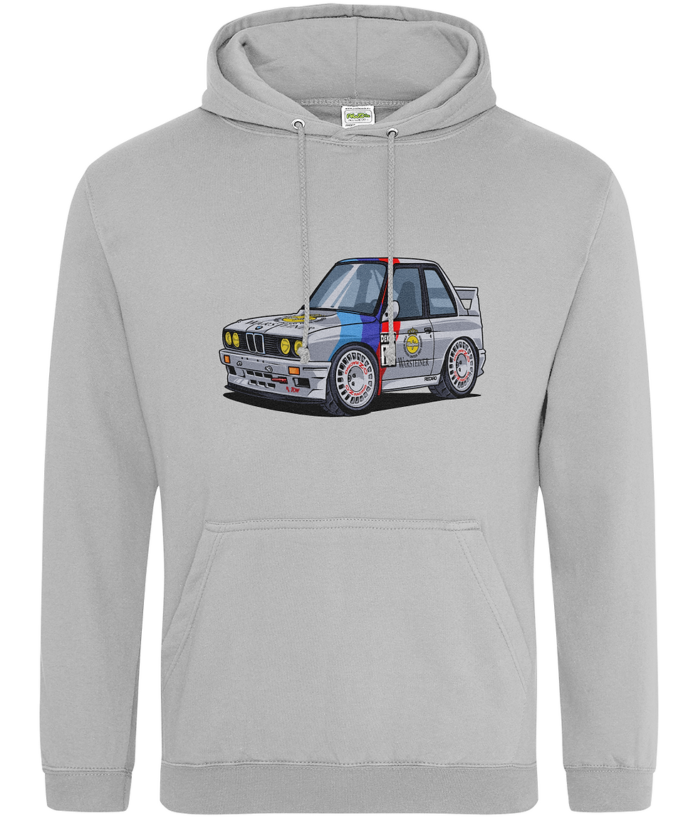 Thumbnail: BMW E30 M3 Rally Car Hoodie