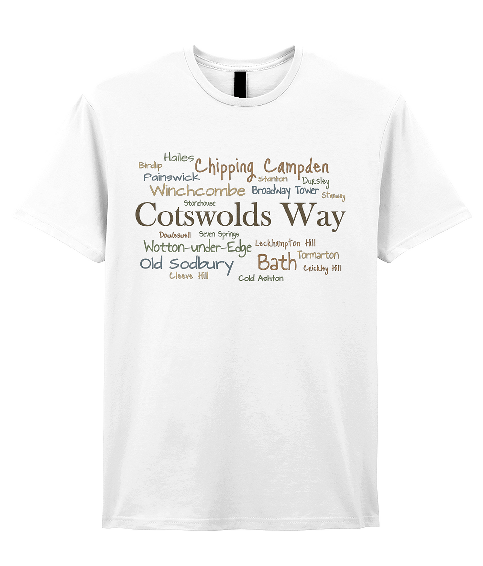 Thumbnail: Cotswolds Way Souvenir T Shirt