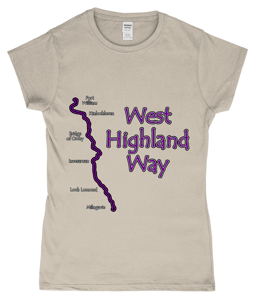 Thumbnail: West Highland Way Ladies T-Shirt