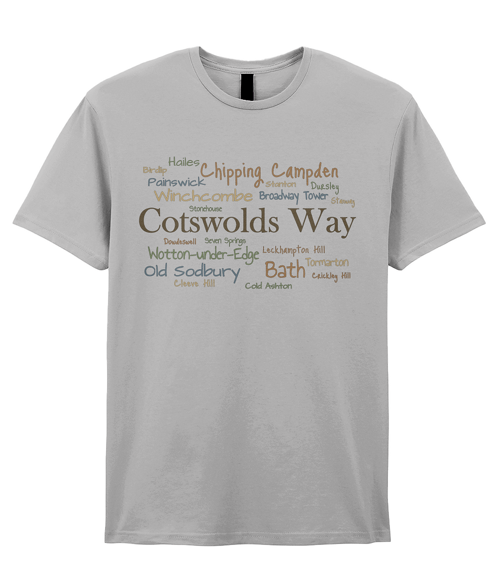 Thumbnail: Cotswolds Way Souvenir T Shirt