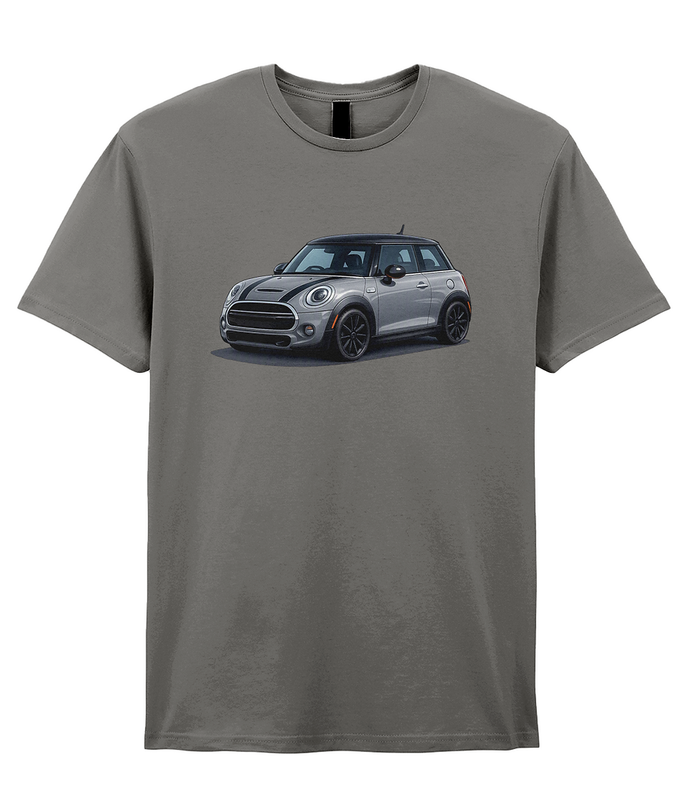 Thumbnail: Mini Cooper F56 Cartoon Drawing T-Shirt.
