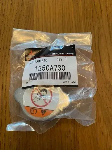 Genuine Mitsubishi Radiator Cap. 1350A730