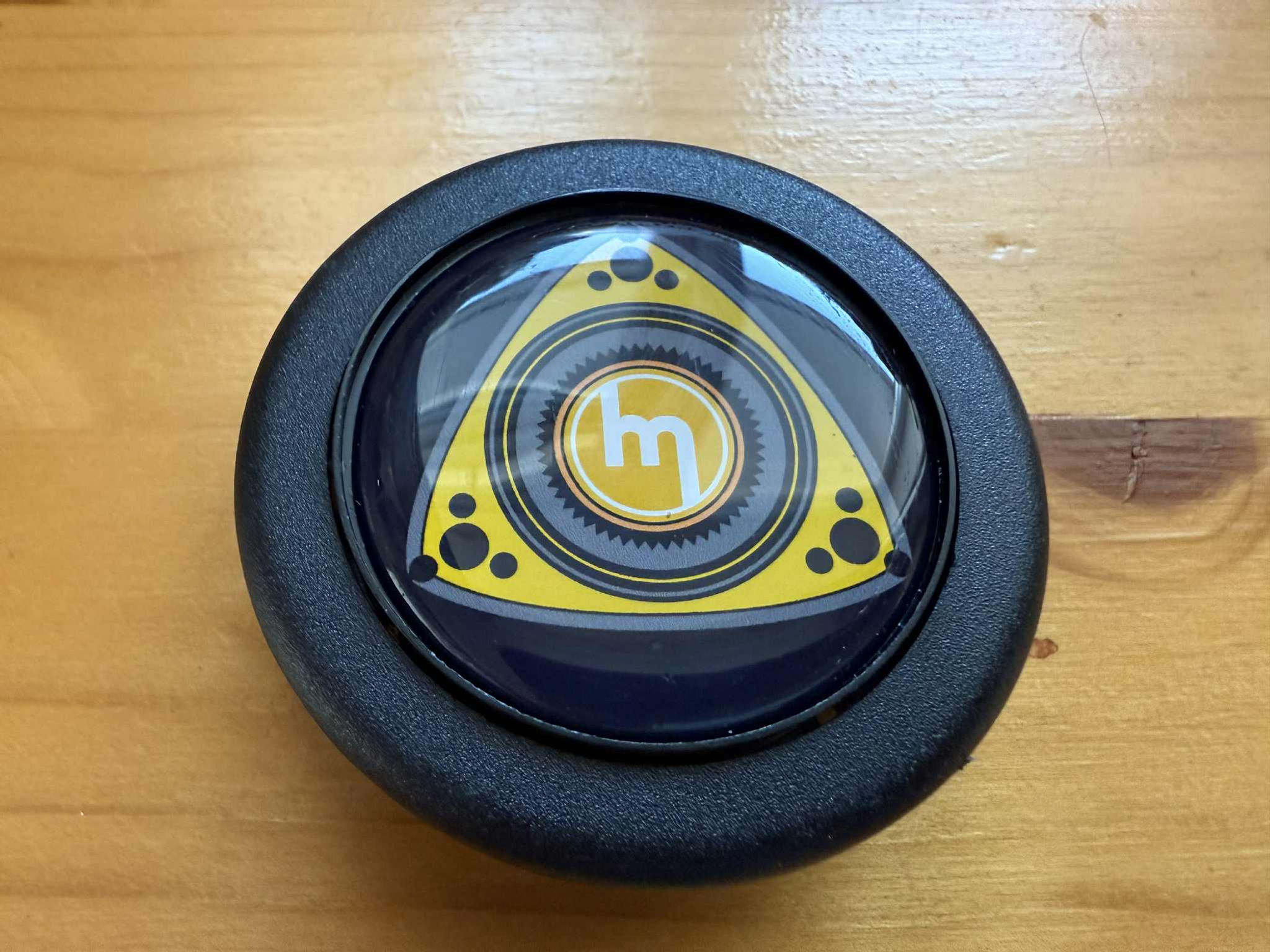 M Rotary Logo Horn Button