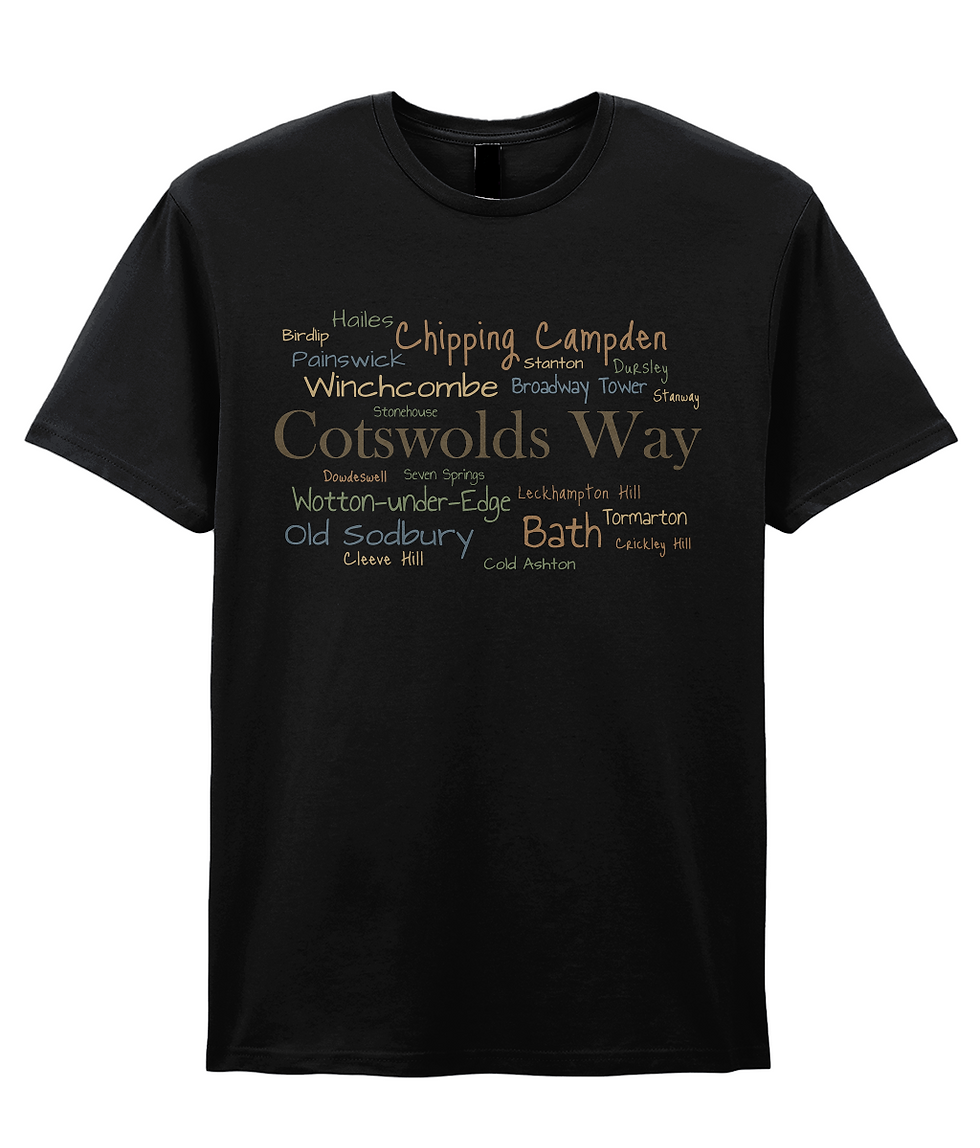 Thumbnail: Cotswolds Way Souvenir T Shirt