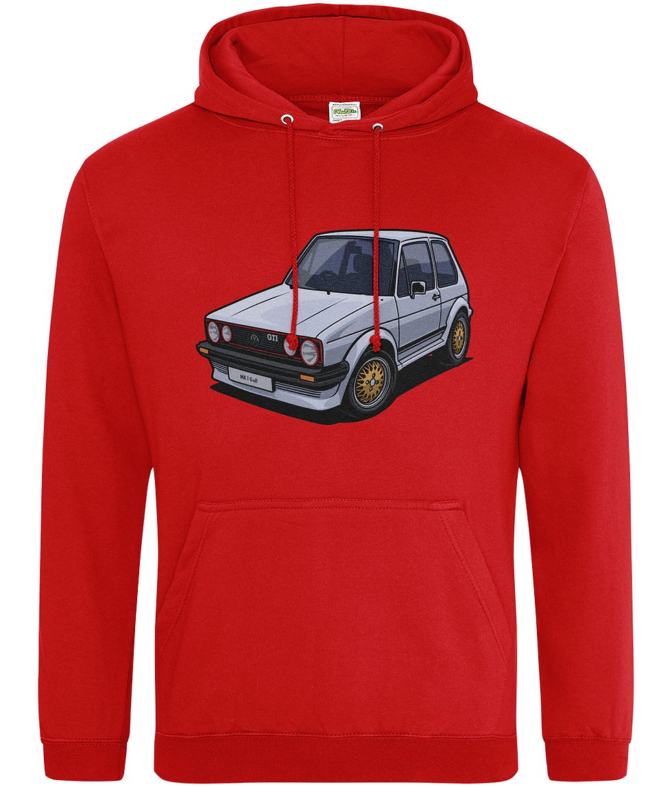 Thumbnail: VW Golf GTi MK1 Hoodie