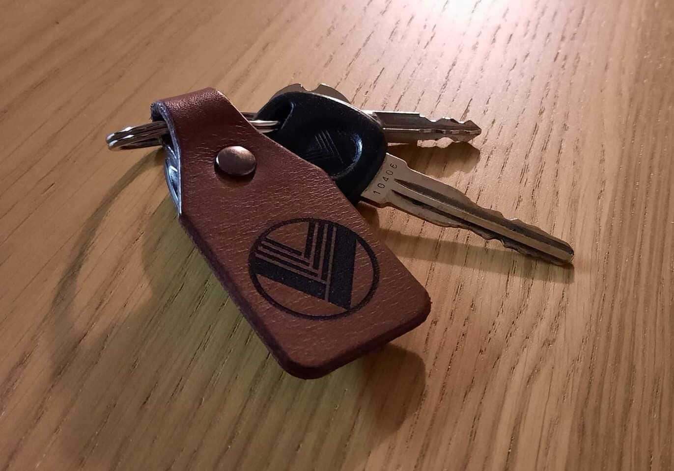 Eunos Roadster Leather Key Ring