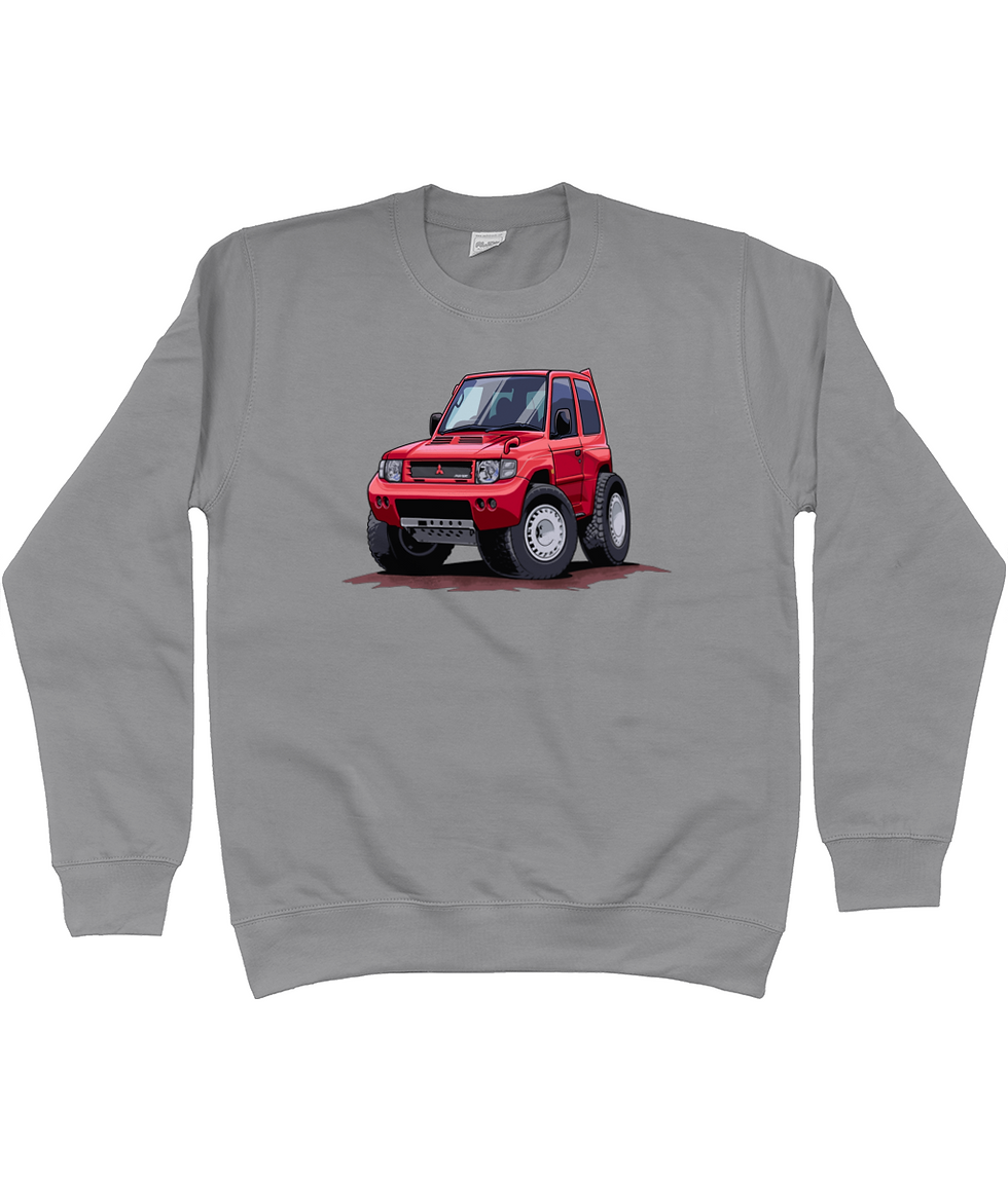 Thumbnail: Mitsubishi Pajero Evolution Cartoon Style Sweatshirt
