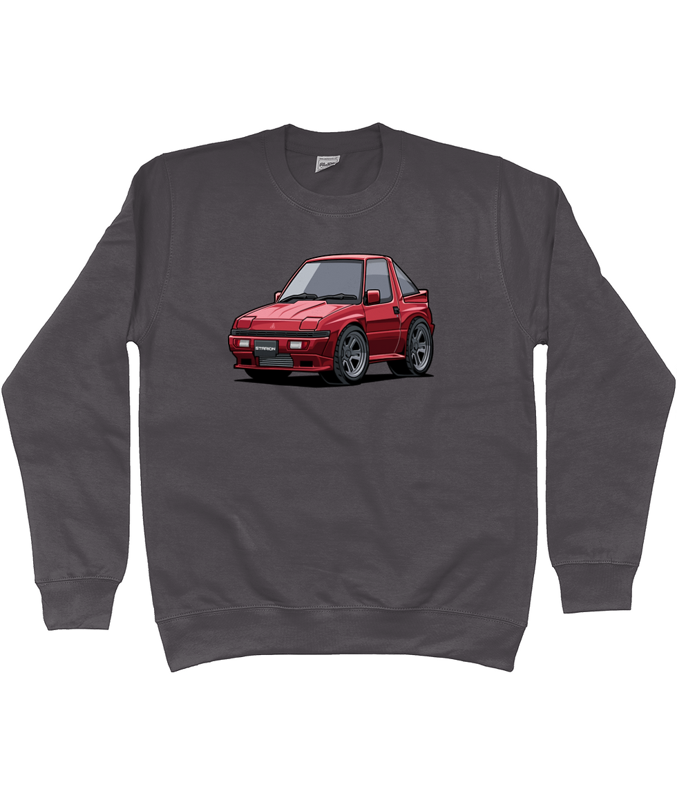 Thumbnail: Mitsubishi Starion Cartoon Style Sweatshirt