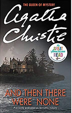 And then there were none book cover by Agatha Christie