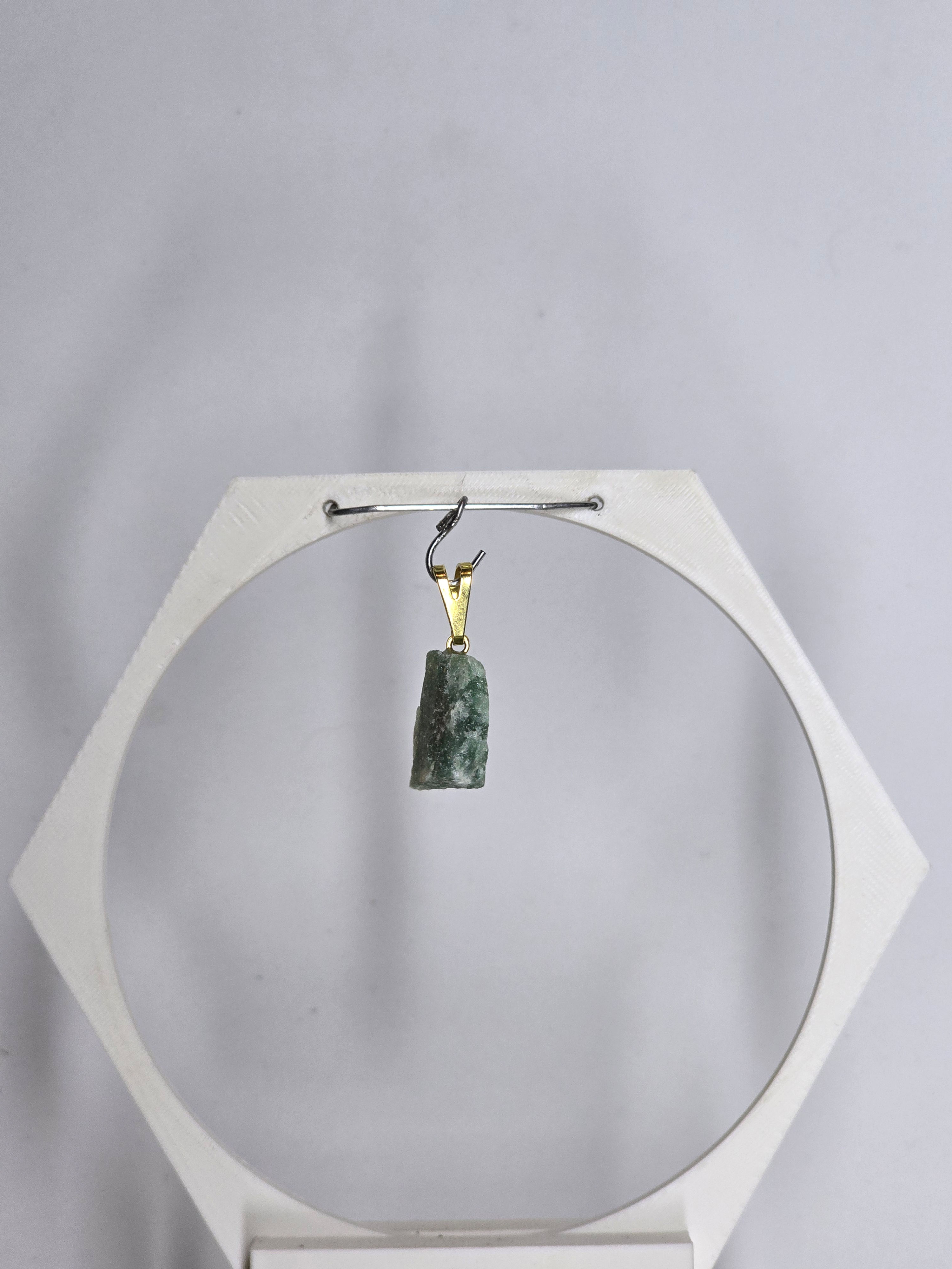 Pingente Quartzo Verde 009