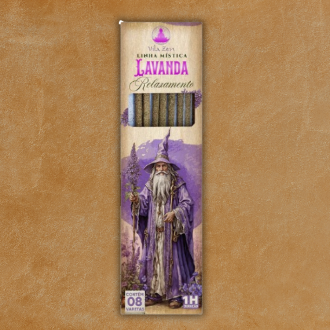 Incenso Natural Vila Zen - Lavanda - 10 Varetas
