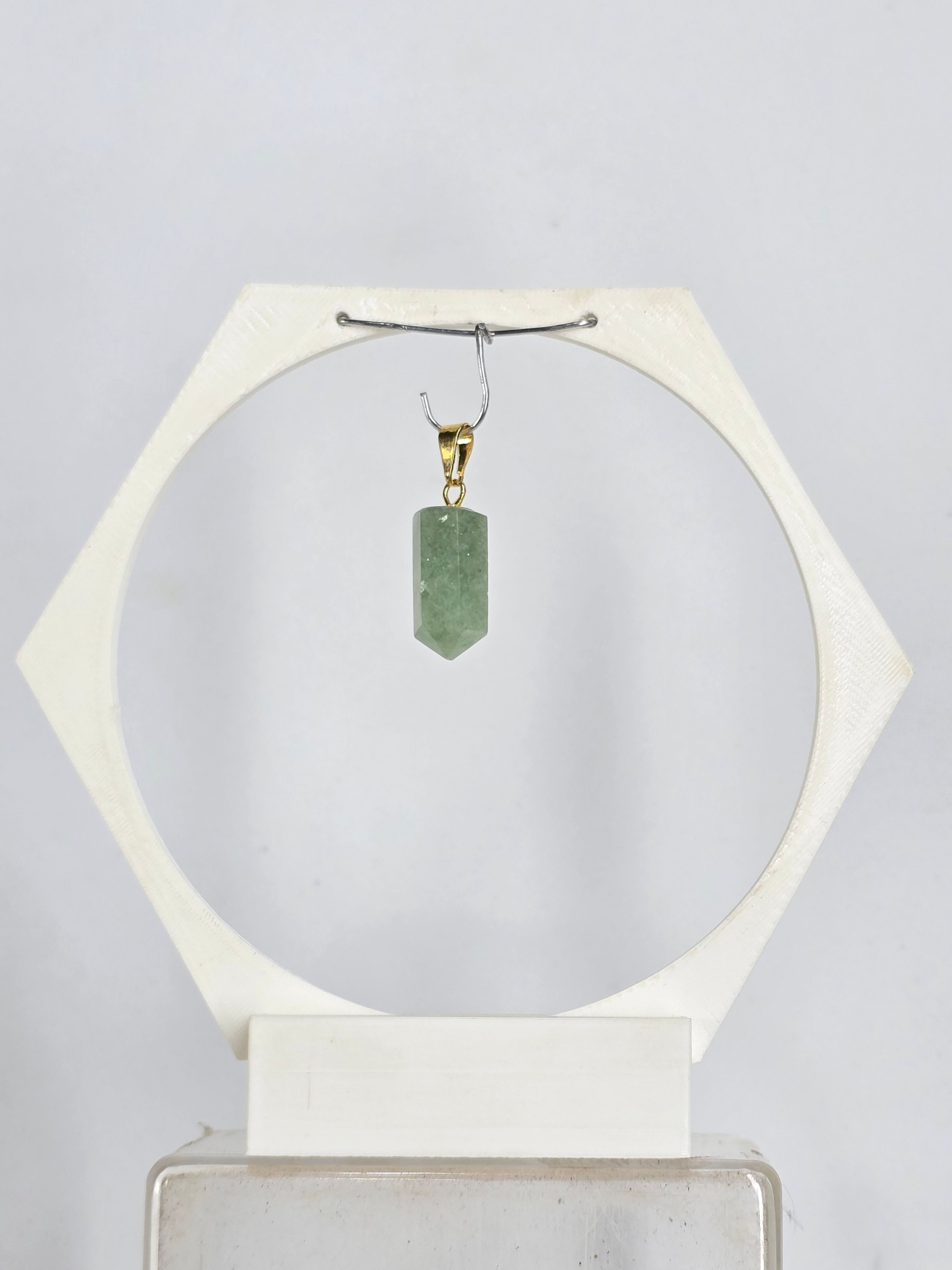 Pingente Quartzo Verde 034