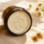 Handcrafted herbal tallow balm infused with chamomile, calendula, and gotu kola for naturally nourished, radiant skin.
