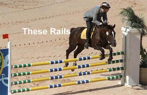 Thumbnail: Complete Jumper Course - Aluminum Wings, Wood Fill (15 jumps)