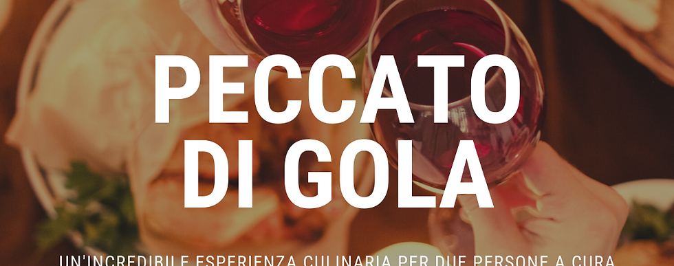 PECCATO DI GOLA